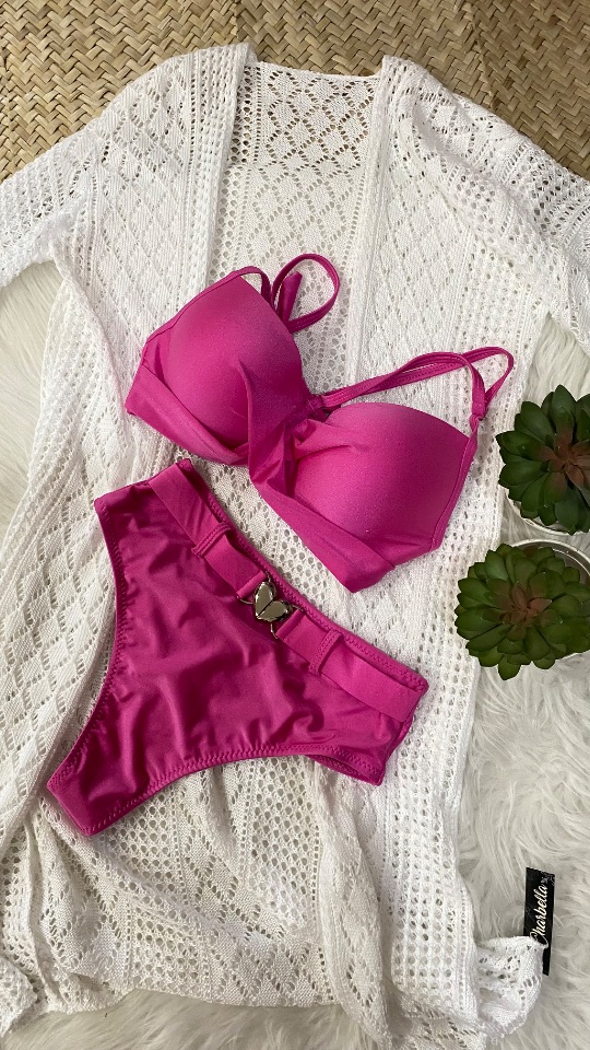 BIQUINE ROSA C/DET.CORAÇ.