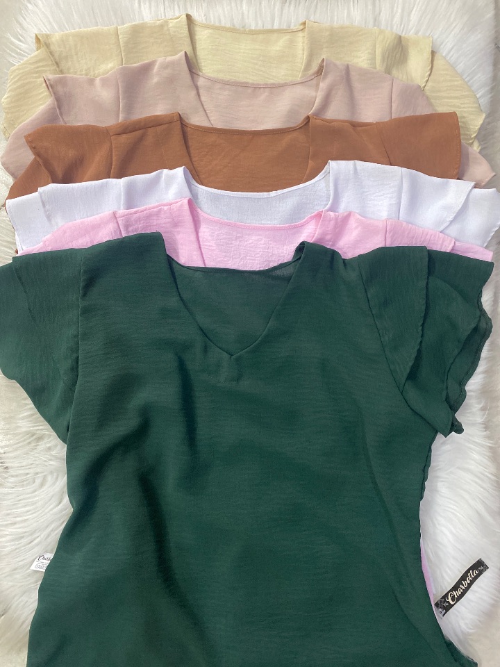 Blusa duna manga dupla