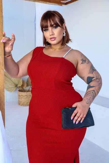 Vestido malha