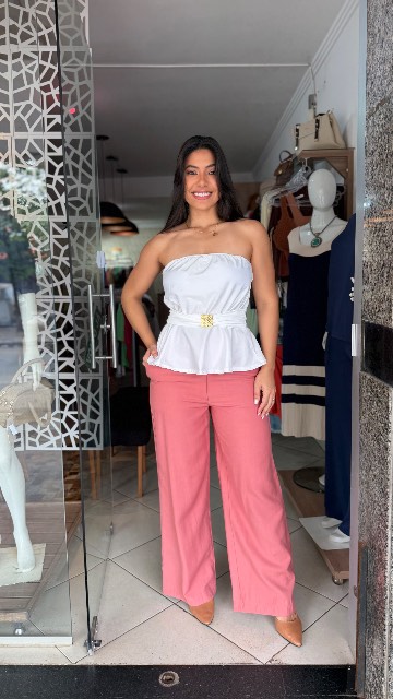 Blusa tomara que caia