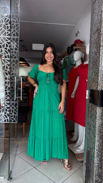 Vestido longo verão