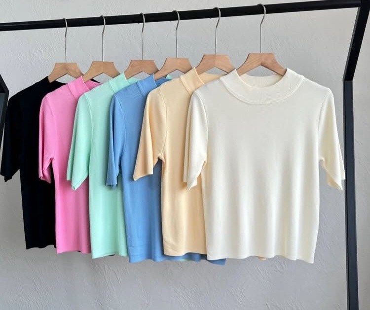 Blusa modelo mg curta