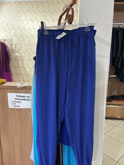 Calça jogue azul royal